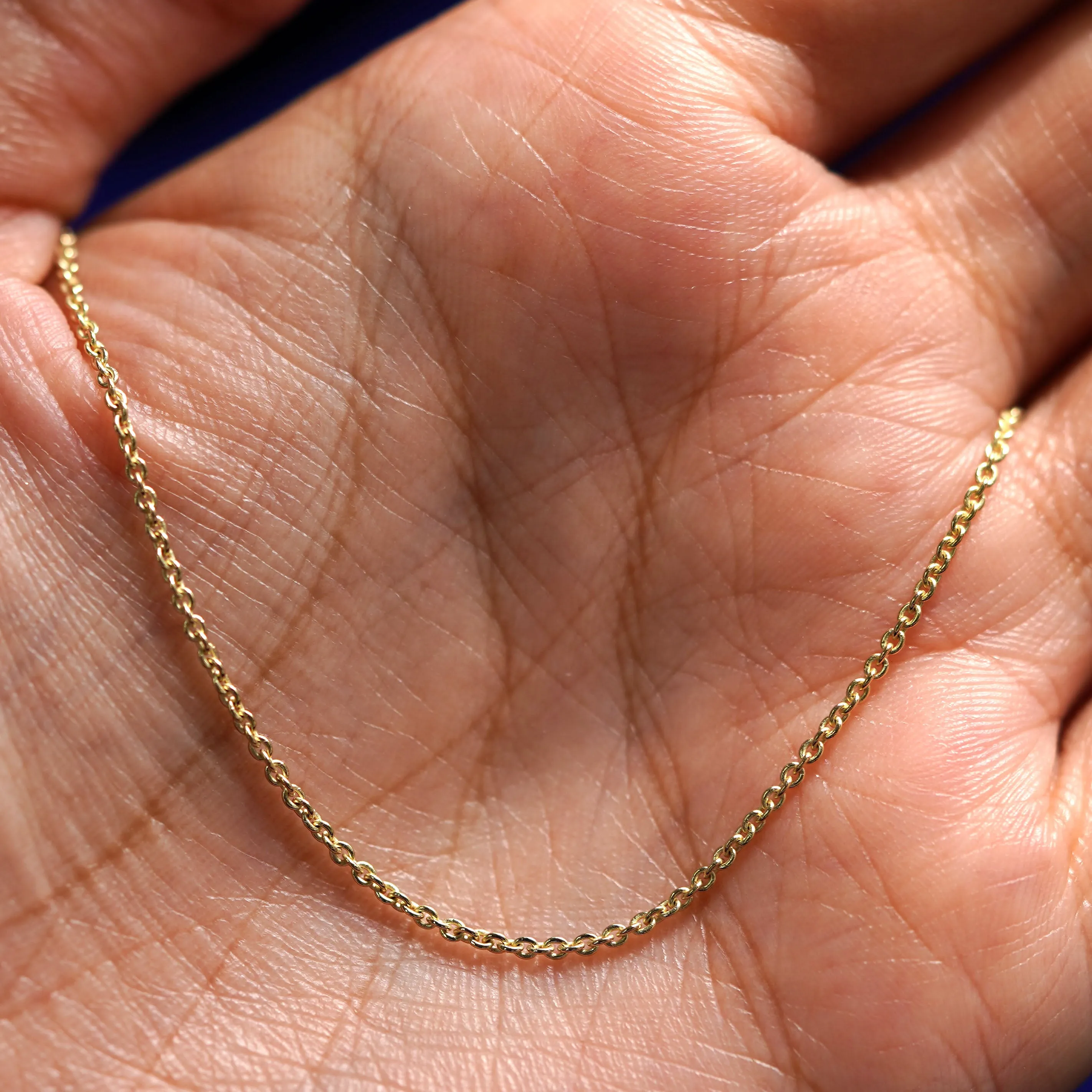 Thick Cable Anklet