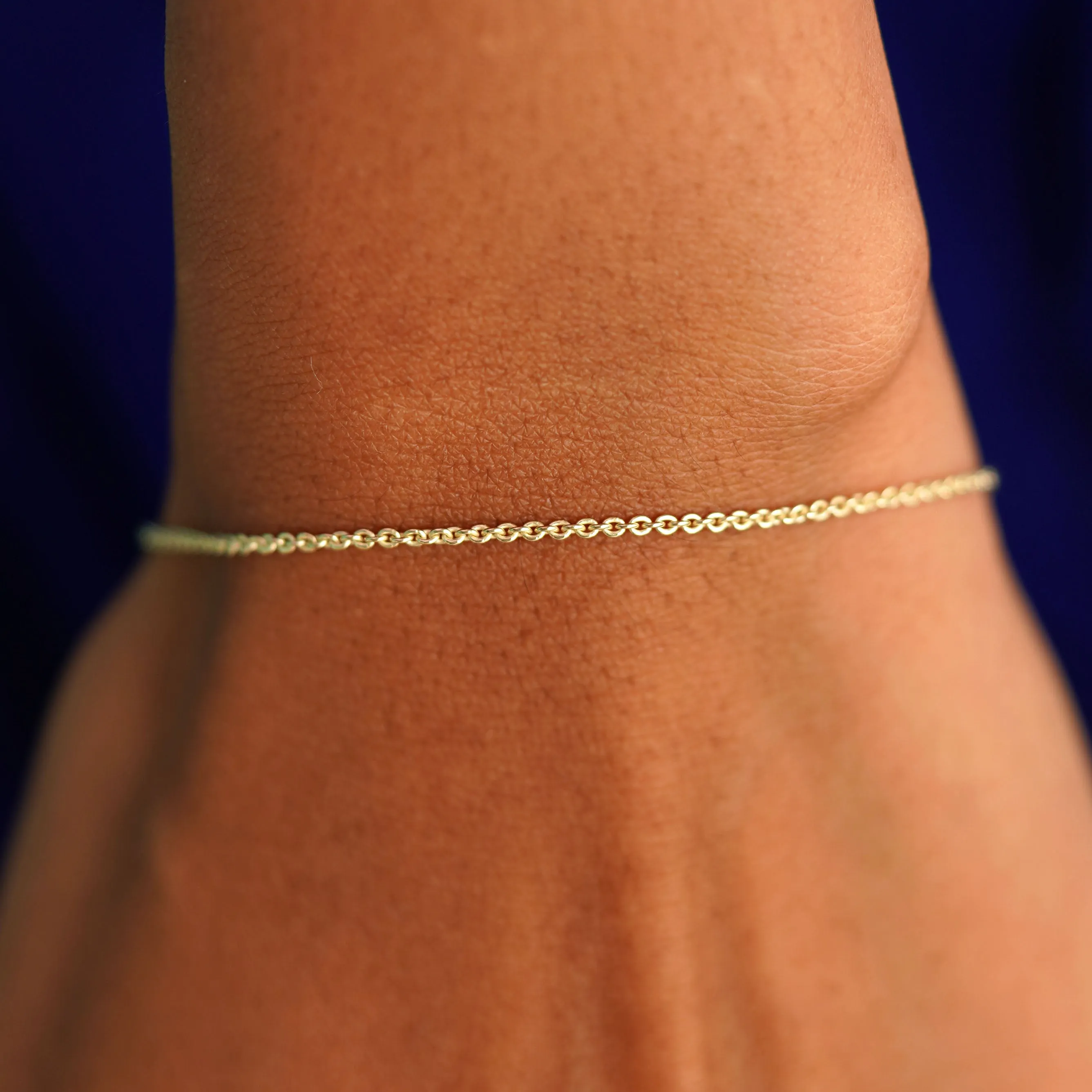 Thick Cable Bracelet