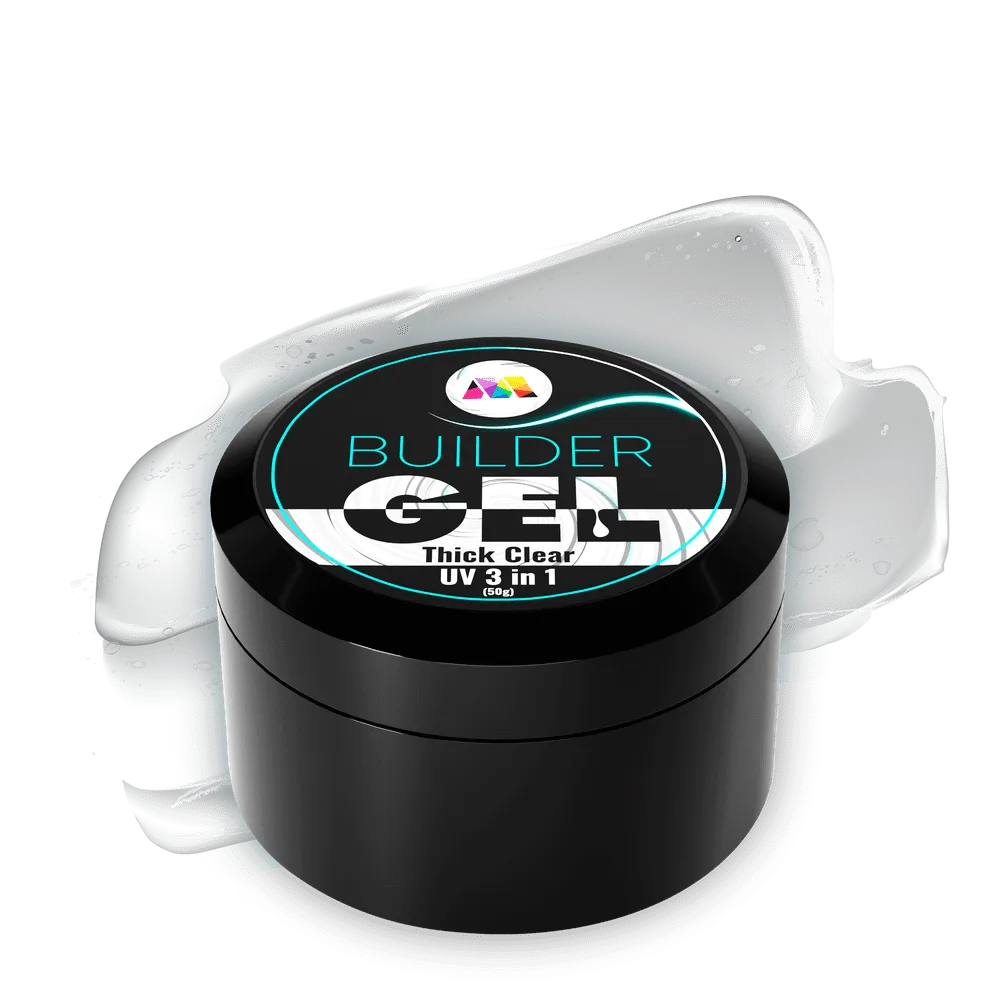 Thick Clear UV Builder Gel - 5g