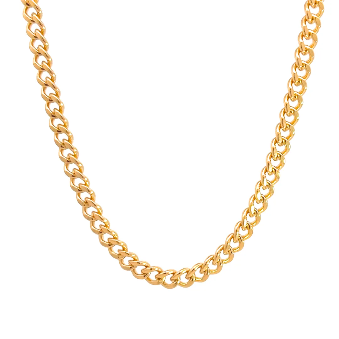 Thick Curb Chain Necklace