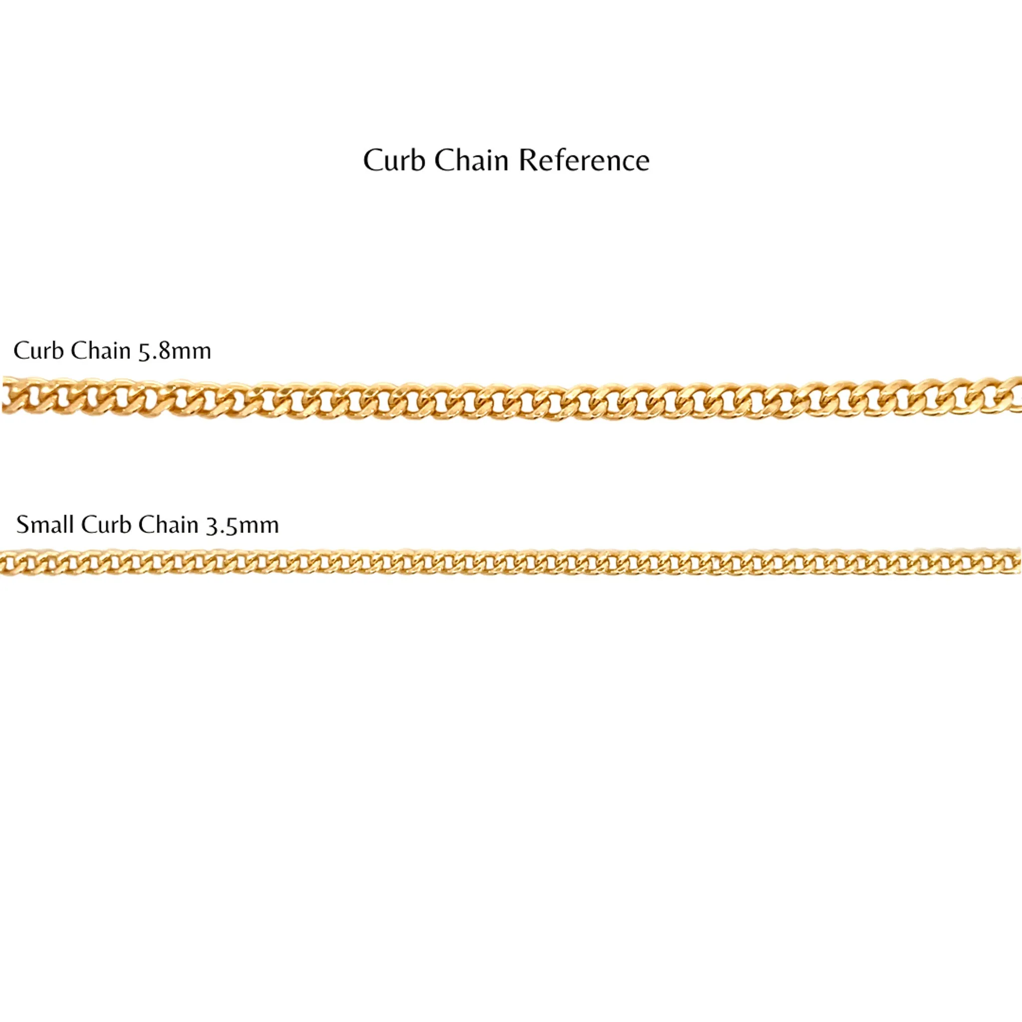 Thick Curb Chain Necklace