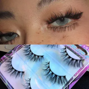 thick false eyelashes  MK104