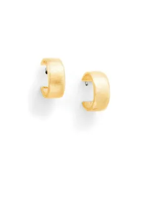 Thick Gold Hoops
