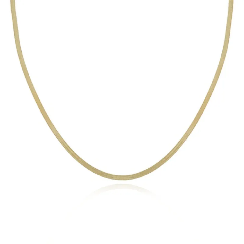 Thick Herringbone Necklace