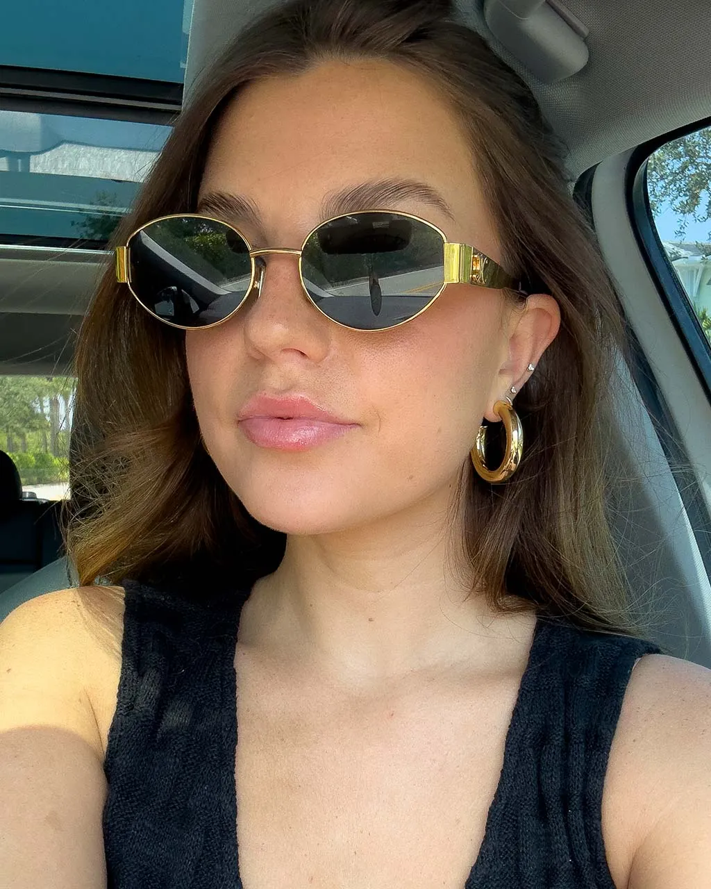 Thick Hollow Hoops