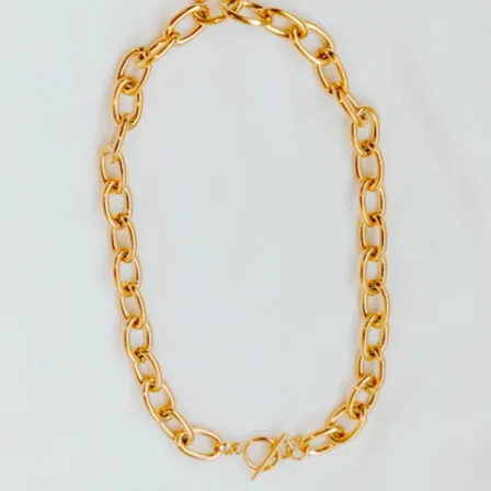 Thick Link Toggle Necklace