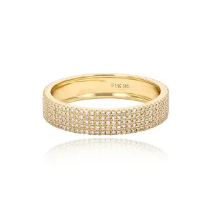 Thick Pave Ring