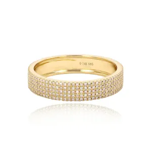 Thick Pave Ring