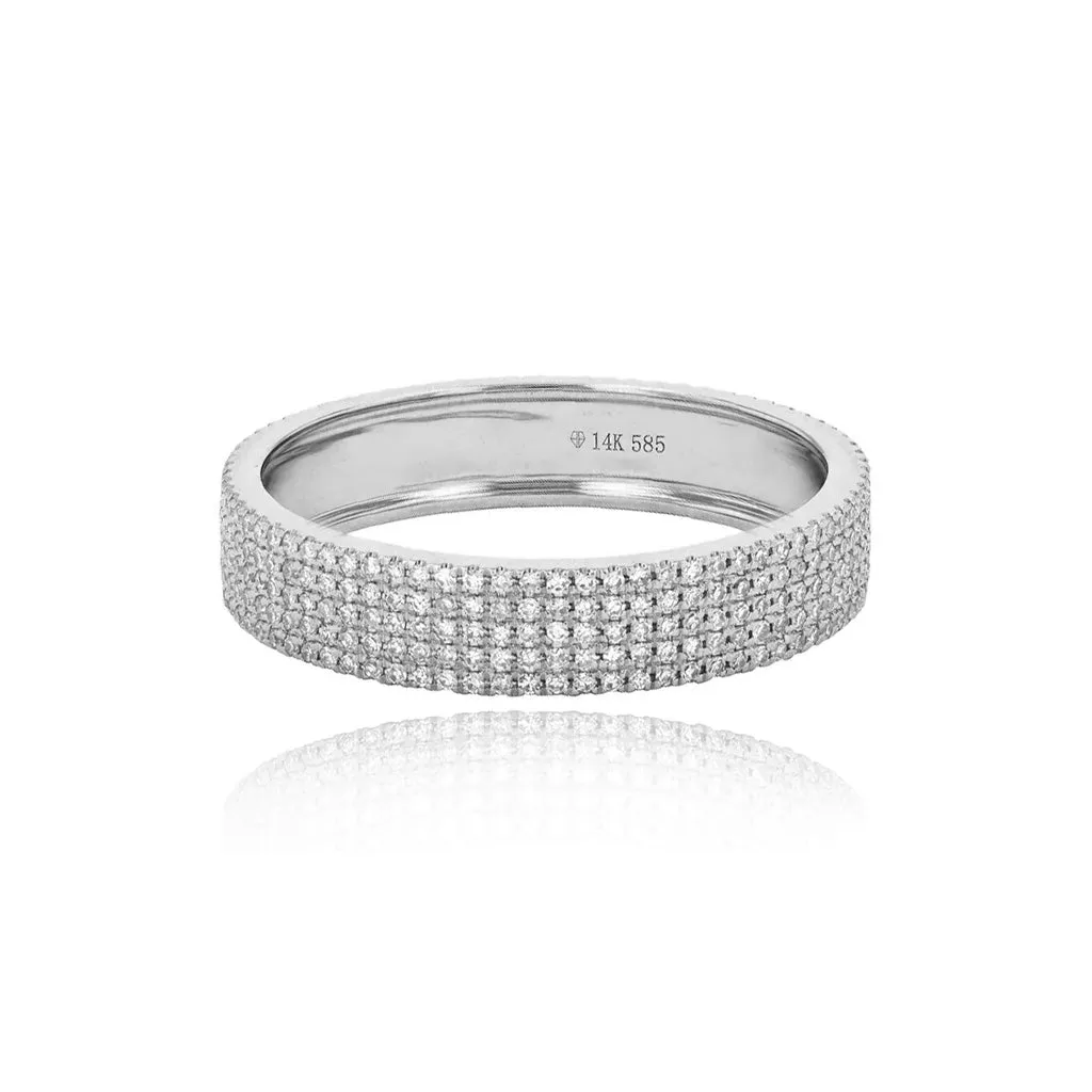 Thick Pave Ring