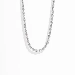 THICK ROPE CHAIN NECKLACE