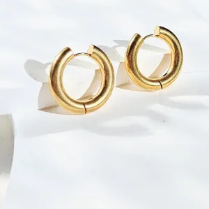 Thick Small Hoops