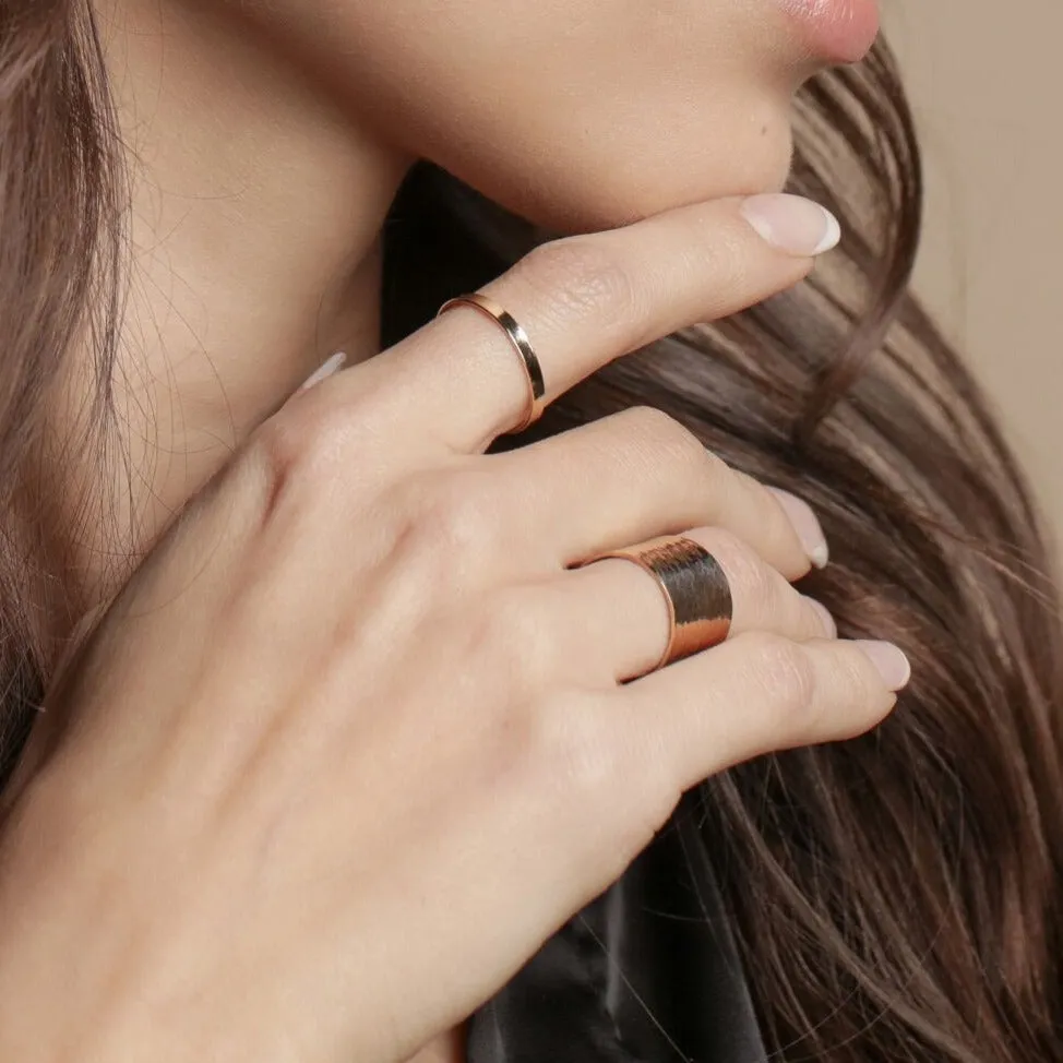 Thick Smooth Band Ring