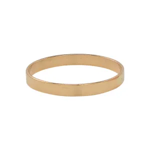 Thick Smooth Band Ring