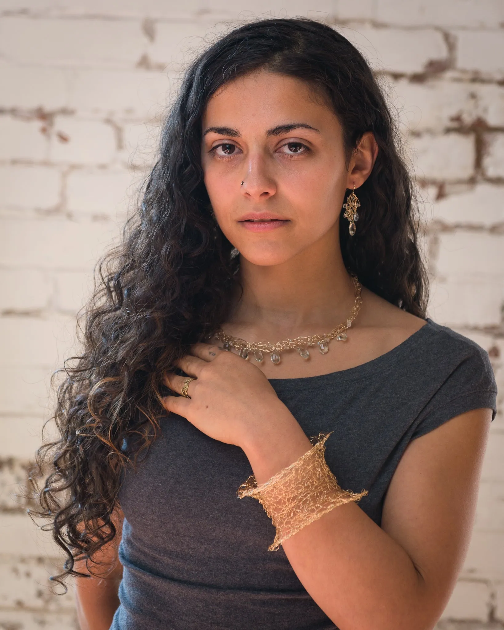 Thick Spun Bangle