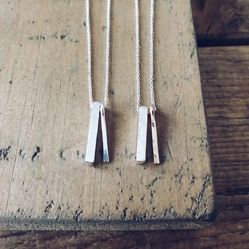 Through Thick and Thin Sterling Silver