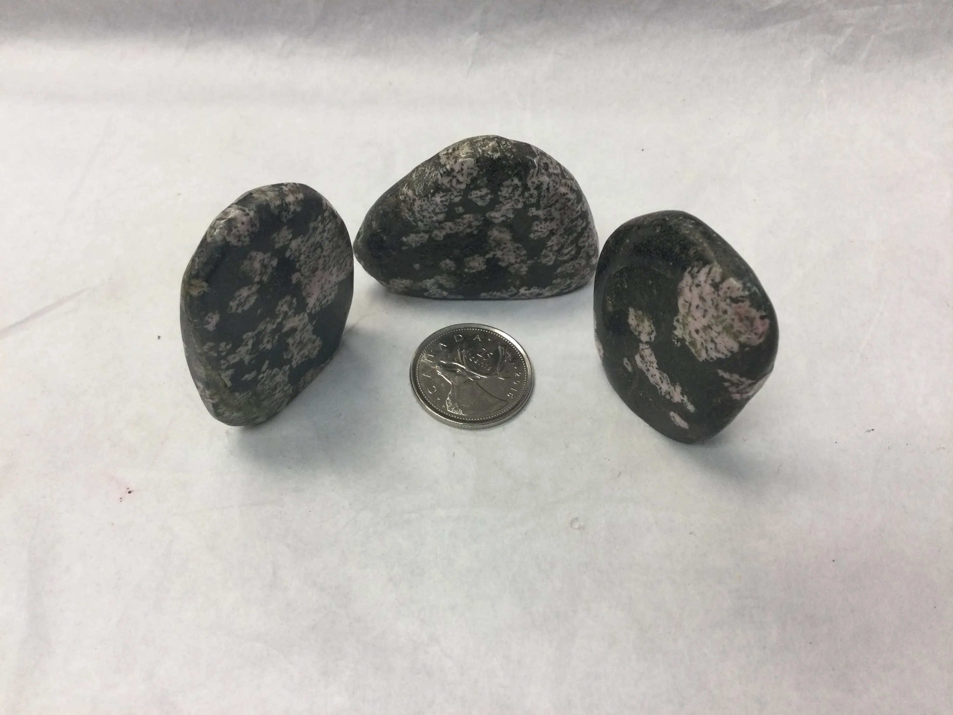 Thulite Black Jade Self-Standing Free Form