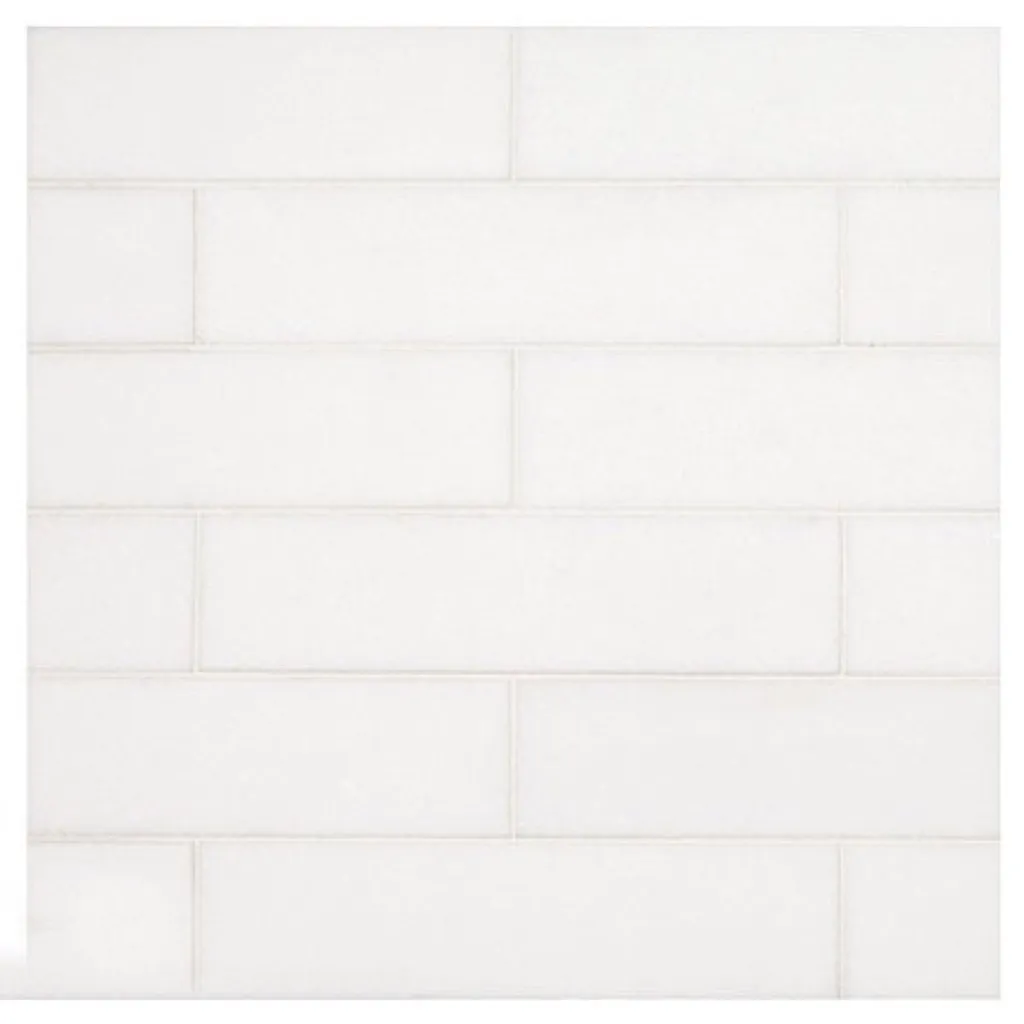 Tilefornia Thassos White 2x8 Subway Tile