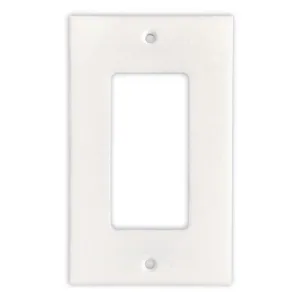 Tilefornia Thassos White Marble Single Rocker Switch Plate