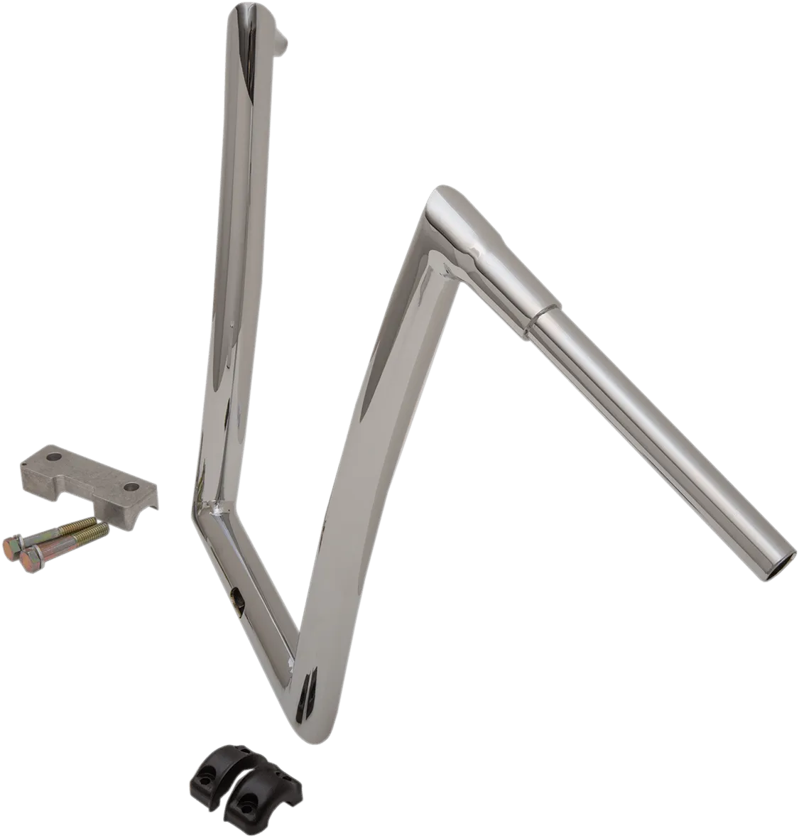 Todds Cycle 0601-5203 1-1/2in. Strip Handlebars - Chrome