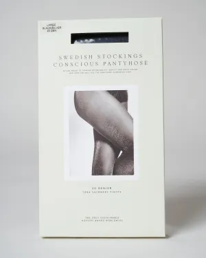tora shimmery tights - black