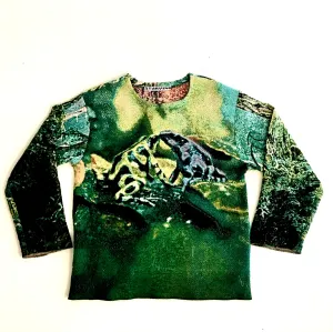 TOXIC LOVE WOVEN TAPESTRY CREW