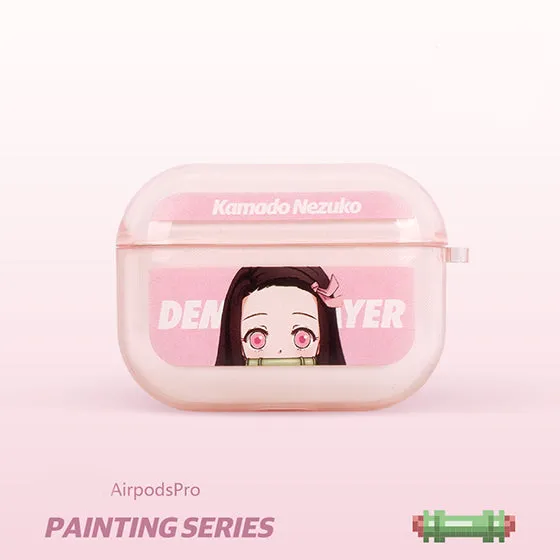 Transparent Nezuko Case For AirPods