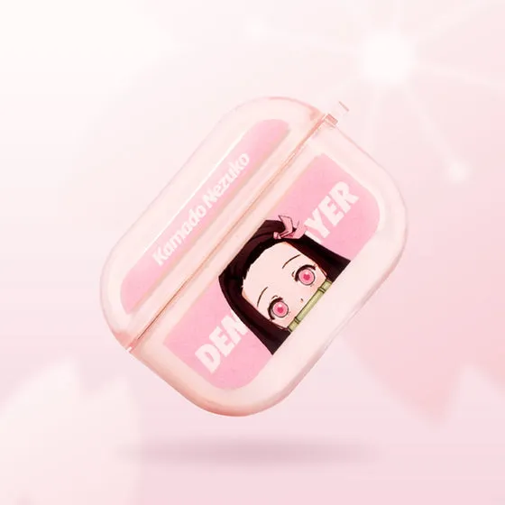 Transparent Nezuko Case For AirPods