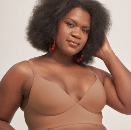 Trish Wireless T-Shirt Bralette AO-074