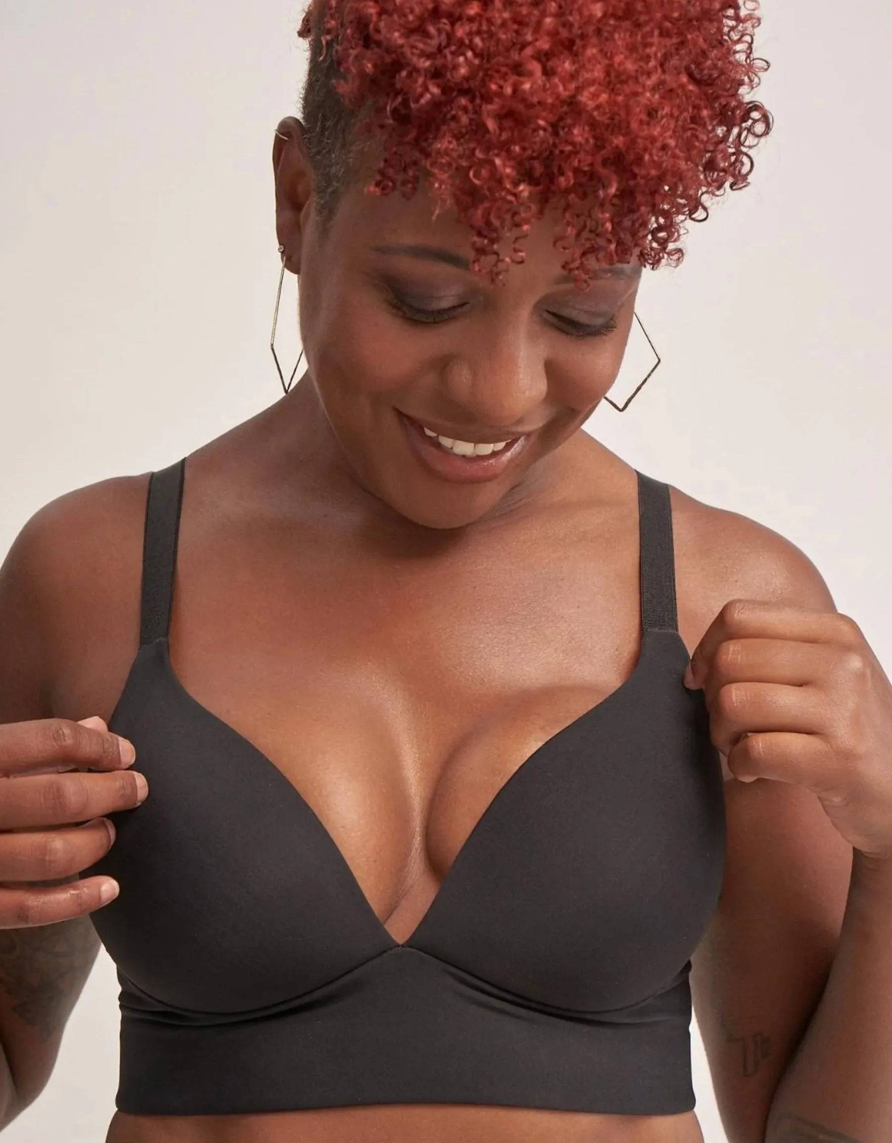 Trish Wireless T-Shirt Bralette AO-074