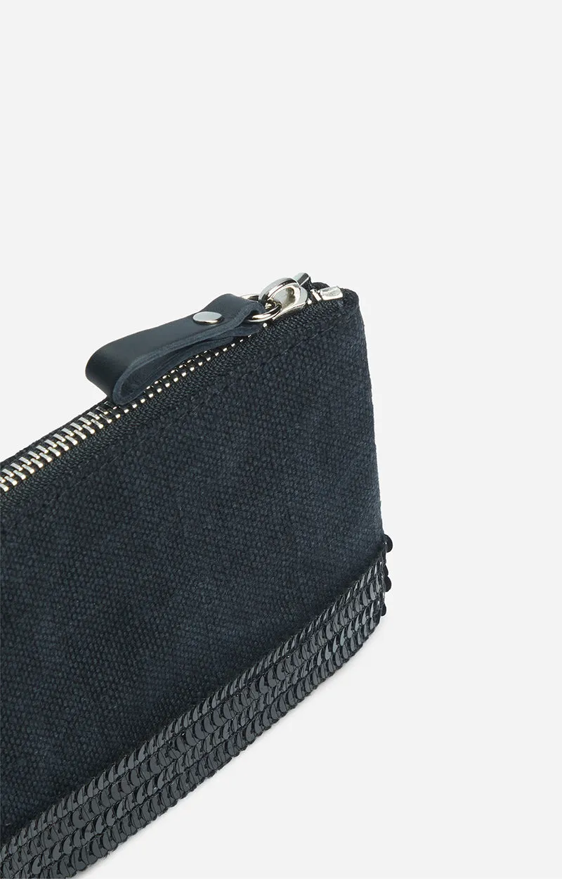 Trousse Lin - Noir