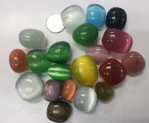 Tumbled Dyed Cat’s Eye