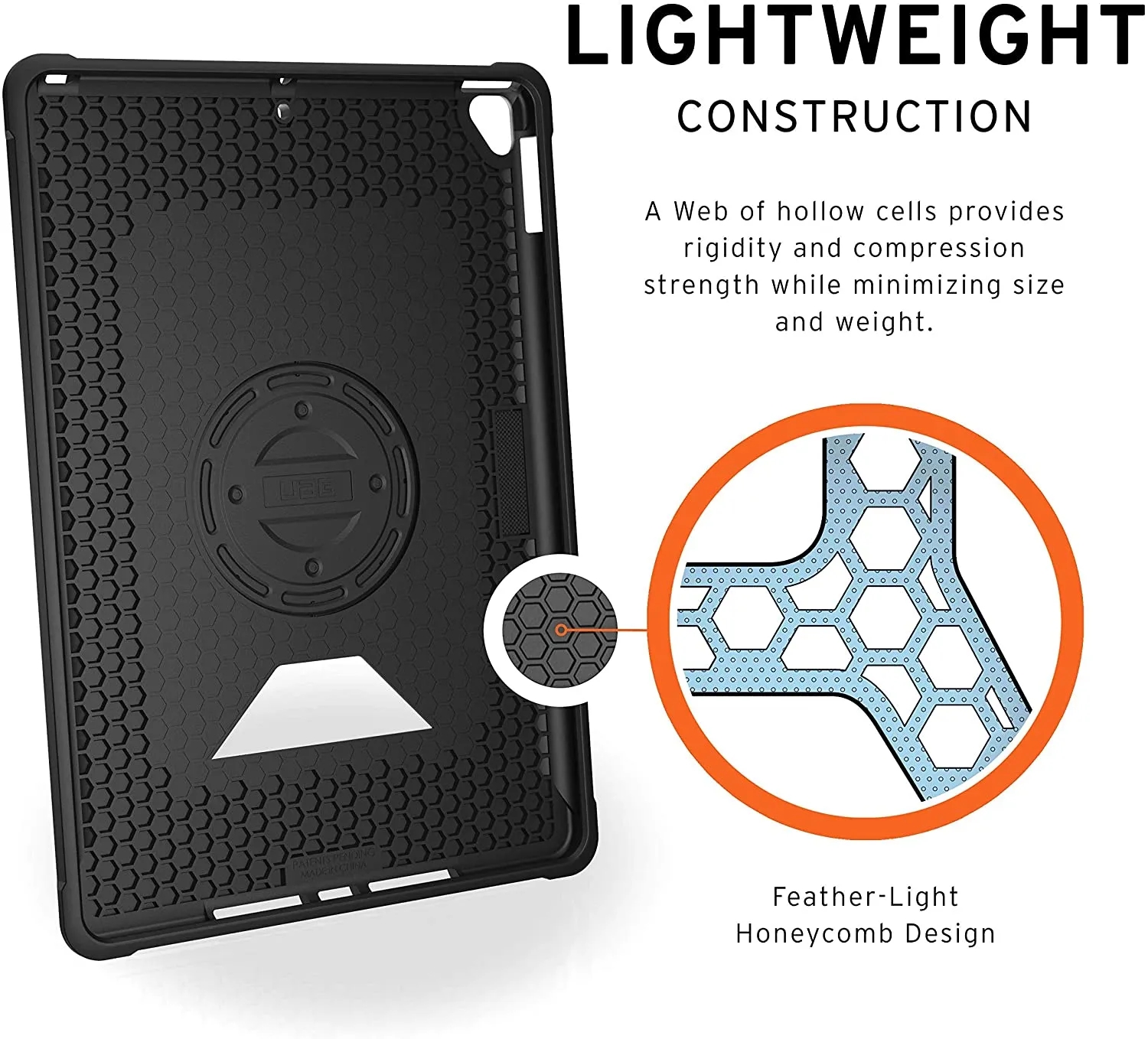 UAG - iPad 10.2" (7th, 8th & 9th Gen) Metropolis w Handstrap Black