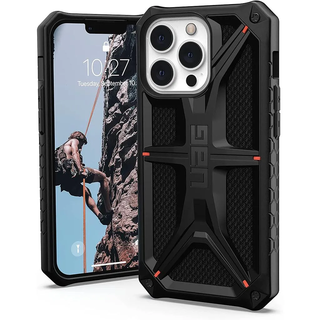 UAG - iPhone 13 Pro Monarch Case - Kevlar Black