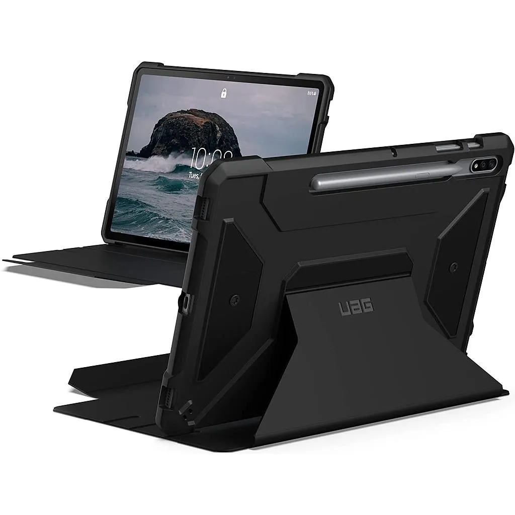 UAG - Samsung Galaxy Tab S8 Plus/S7 Plus/S7 FE (12.4) Metropolis Case - Black