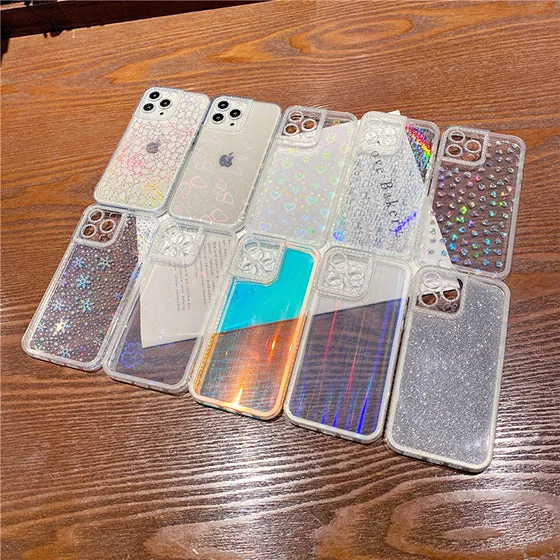 Ultra Glitter Cards For iPhone (5pcs)