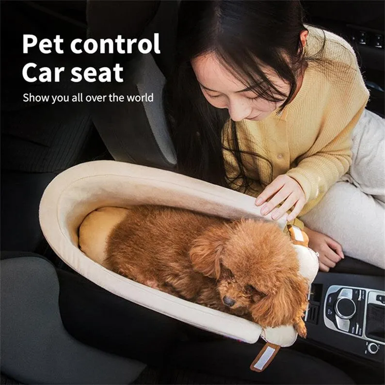 Universal Dog and Cat Car Seat Pet Carrier - Pet Car Carrier Bags For Small Dogs & Cats
