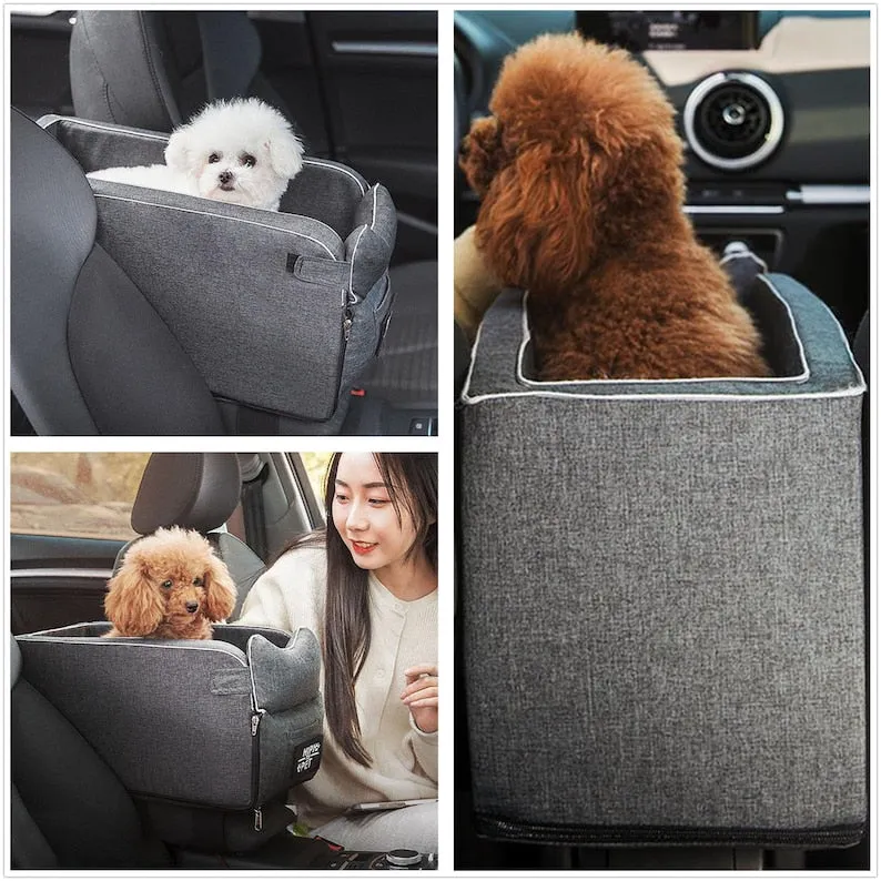 Universal Dog and Cat Car Seat Pet Carrier - Pet Car Carrier Bags For Small Dogs & Cats