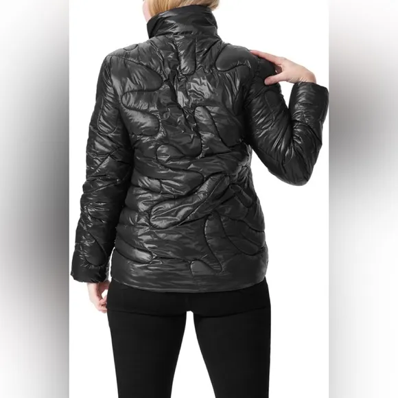 Universal Standard black Josie puffer jacket