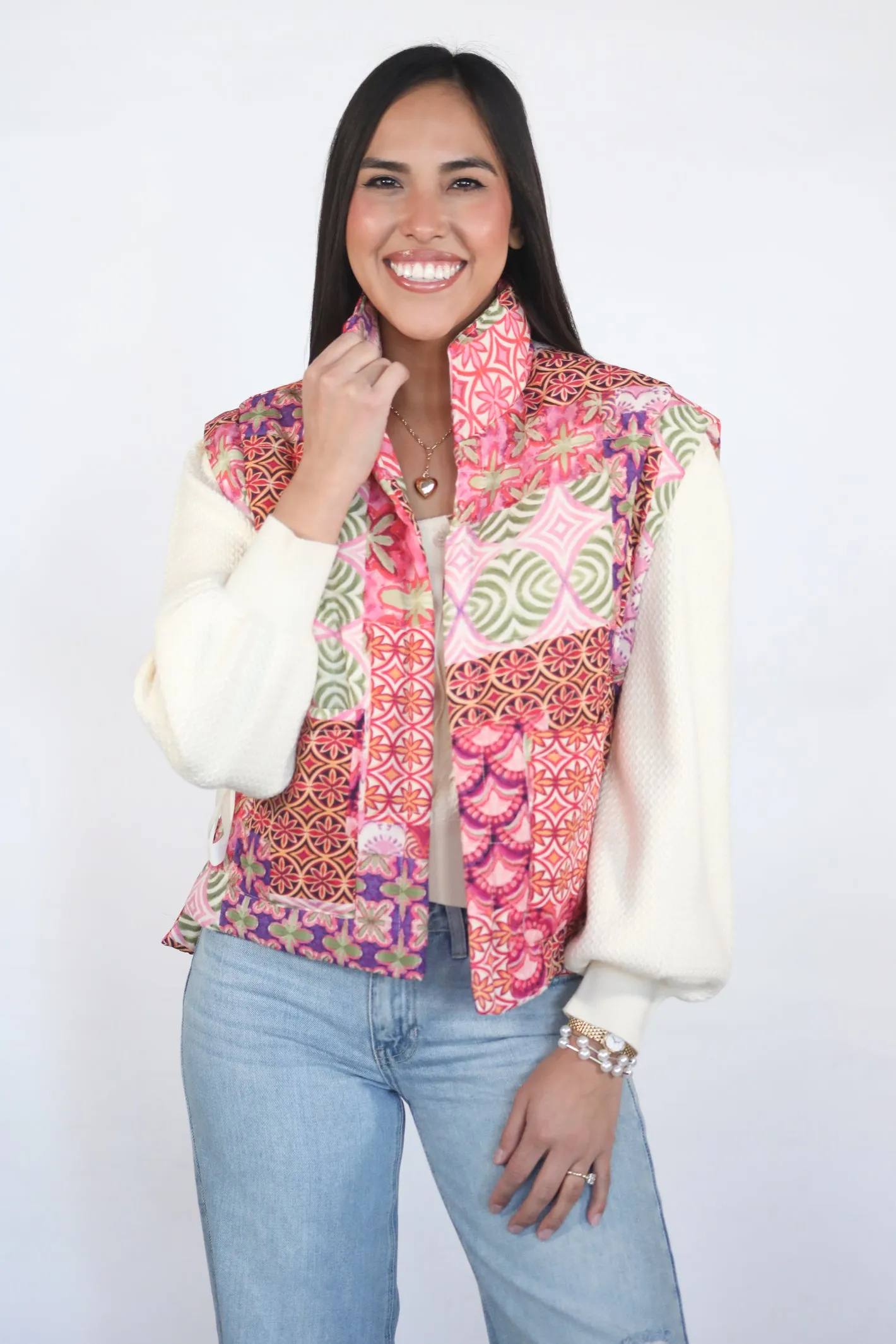 Until Next Time Quilted Vest