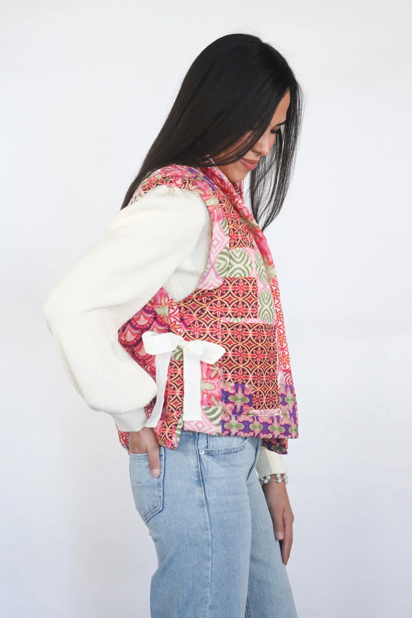 Until Next Time Quilted Vest