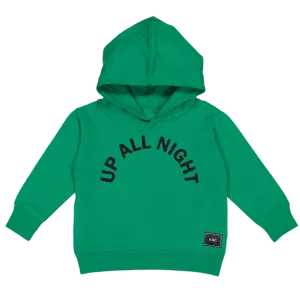 UP ALL NIGHT HOODY (GREEN)