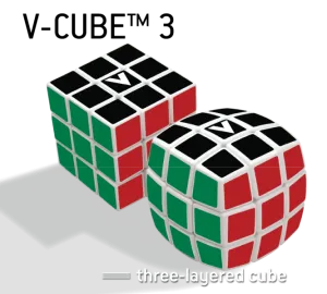 V-CUBE 3 White Flat