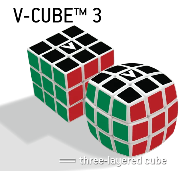 V-CUBE 3 White Flat