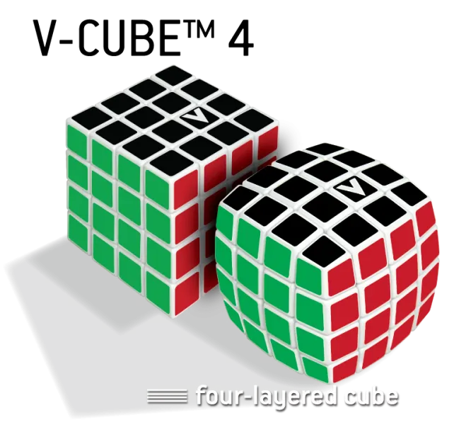 V-CUBE 4 White Flat