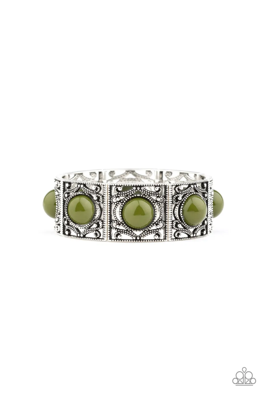 Victorian Dream - Green Bracelet