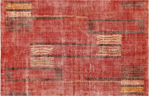 Vintage Turkish Mid-Century-Modern Rug - 6'6" x 9'9"