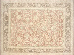 Vintage Turkish Oushak Rug - 9'11" x 13'5"
