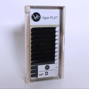 VIP Eyelashes - Super Flat Extensions - 12 lines - 0.15 D