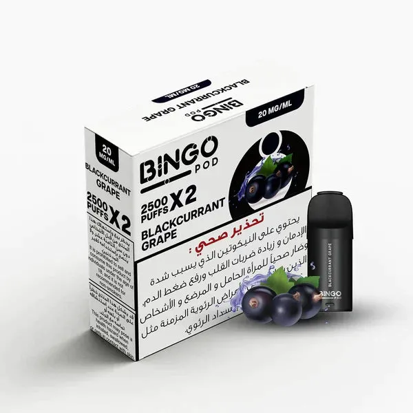 VOUG - BINGO POD 2500 PUFFS - 20mg