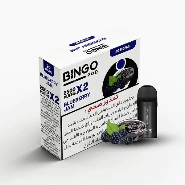 VOUG - BINGO POD 2500 PUFFS - 20mg